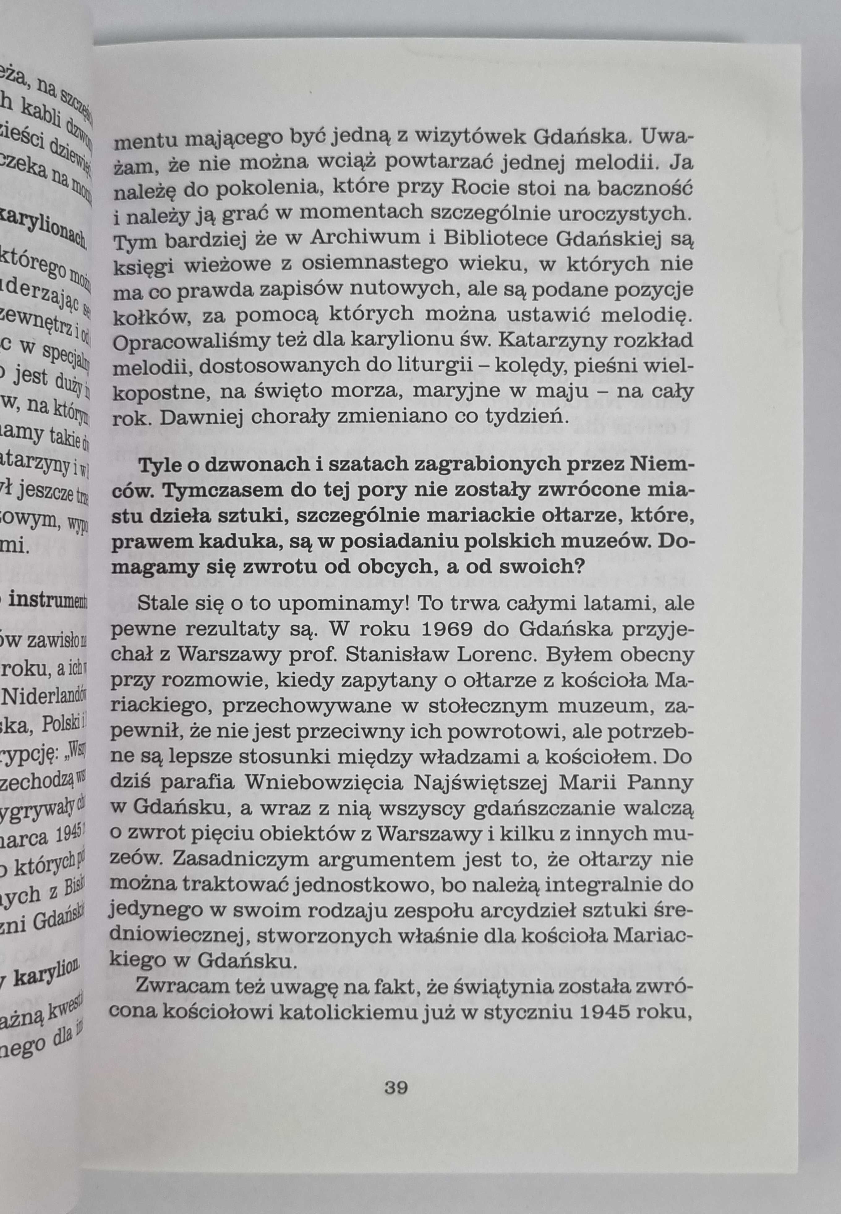 Barbara Kanold - Andrzej Januszajtis Gdańszczanin z wyboru AUTOGRAF