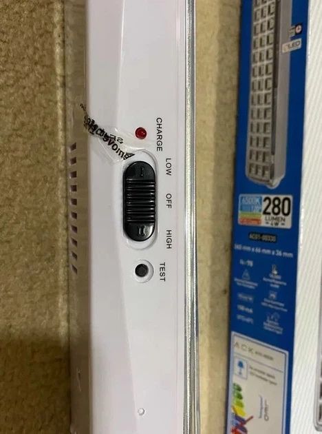 Аварійний світлодіодний світильник ACK акумуляторний ліхтар 30 LED