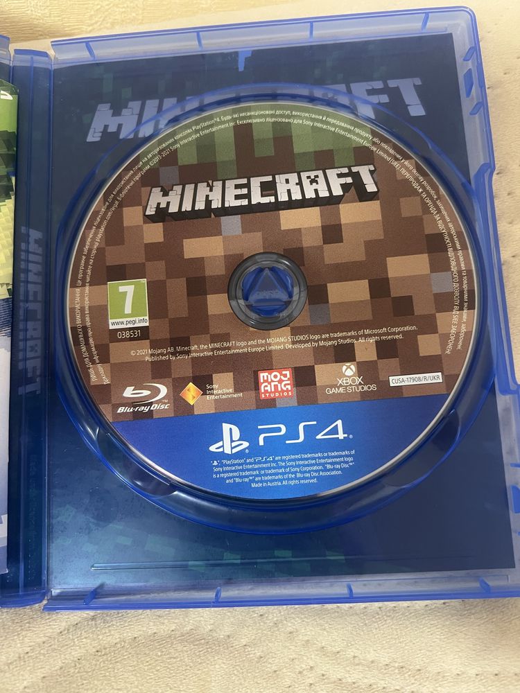 Диск  Minecraft pc 4