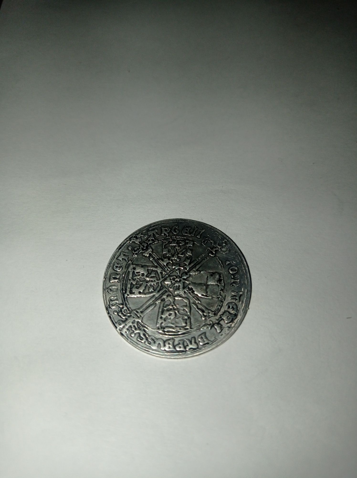 Talar krzyżacki duplikat moneta medal