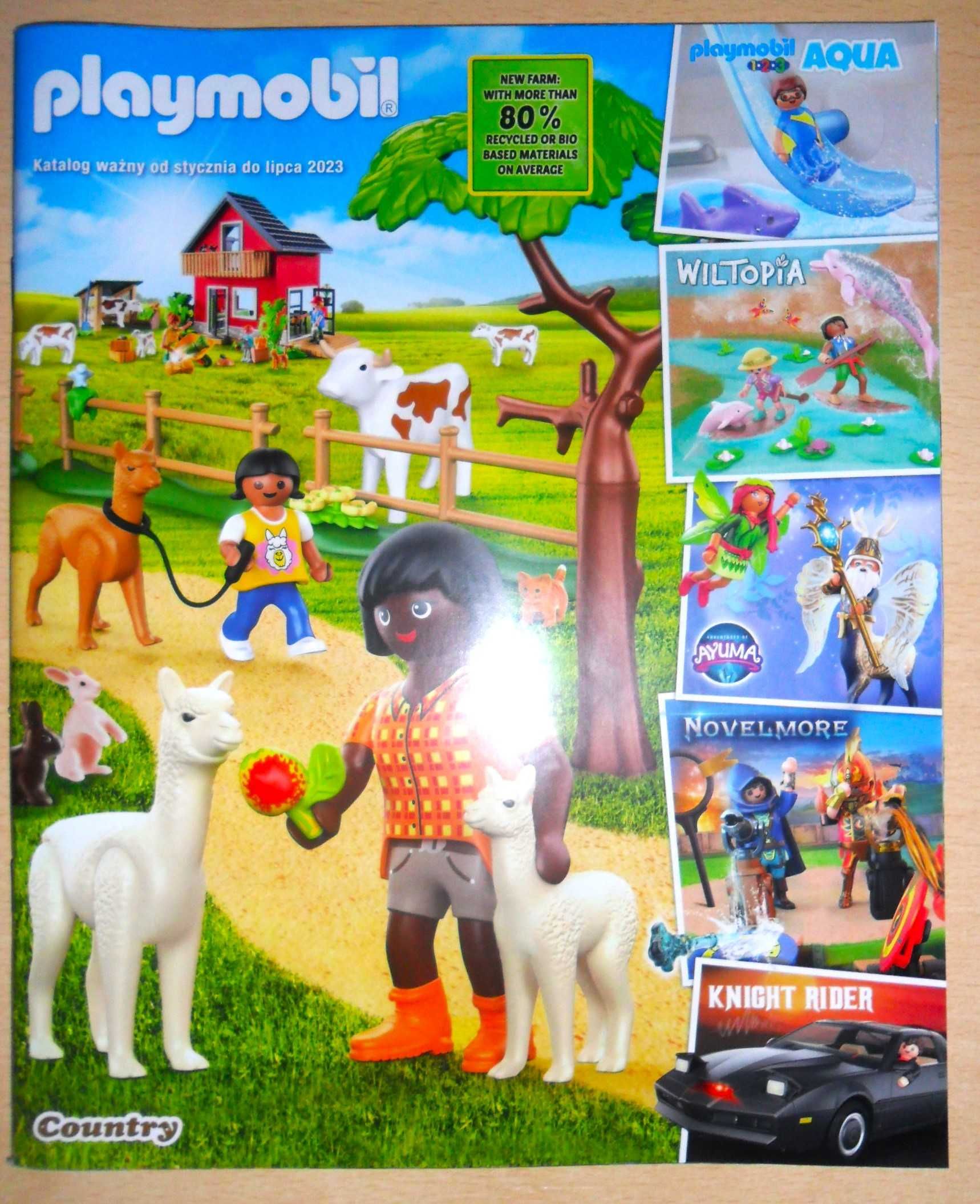 Katalogi Playmobil 2019 - 2024 unikatowy komplet okazja