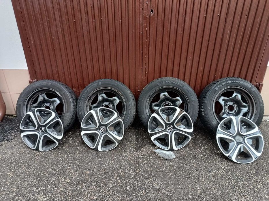 Koła zimowe z kołpakami Citroen C3 III 205/55/R16 2022r.