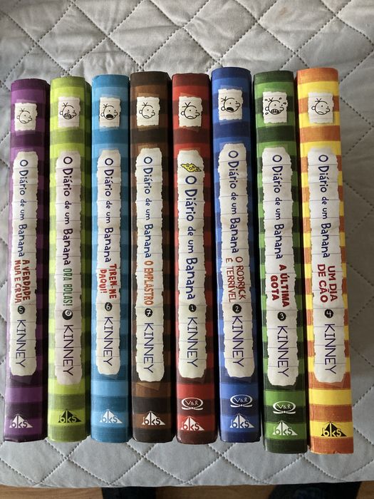 Coleçao “Diário de um Banana” (livros 1 a 8)