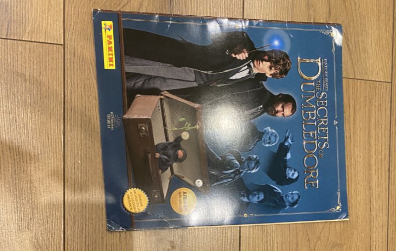 Альбом журнал для наклеек Фантастические твари 3 панини panini