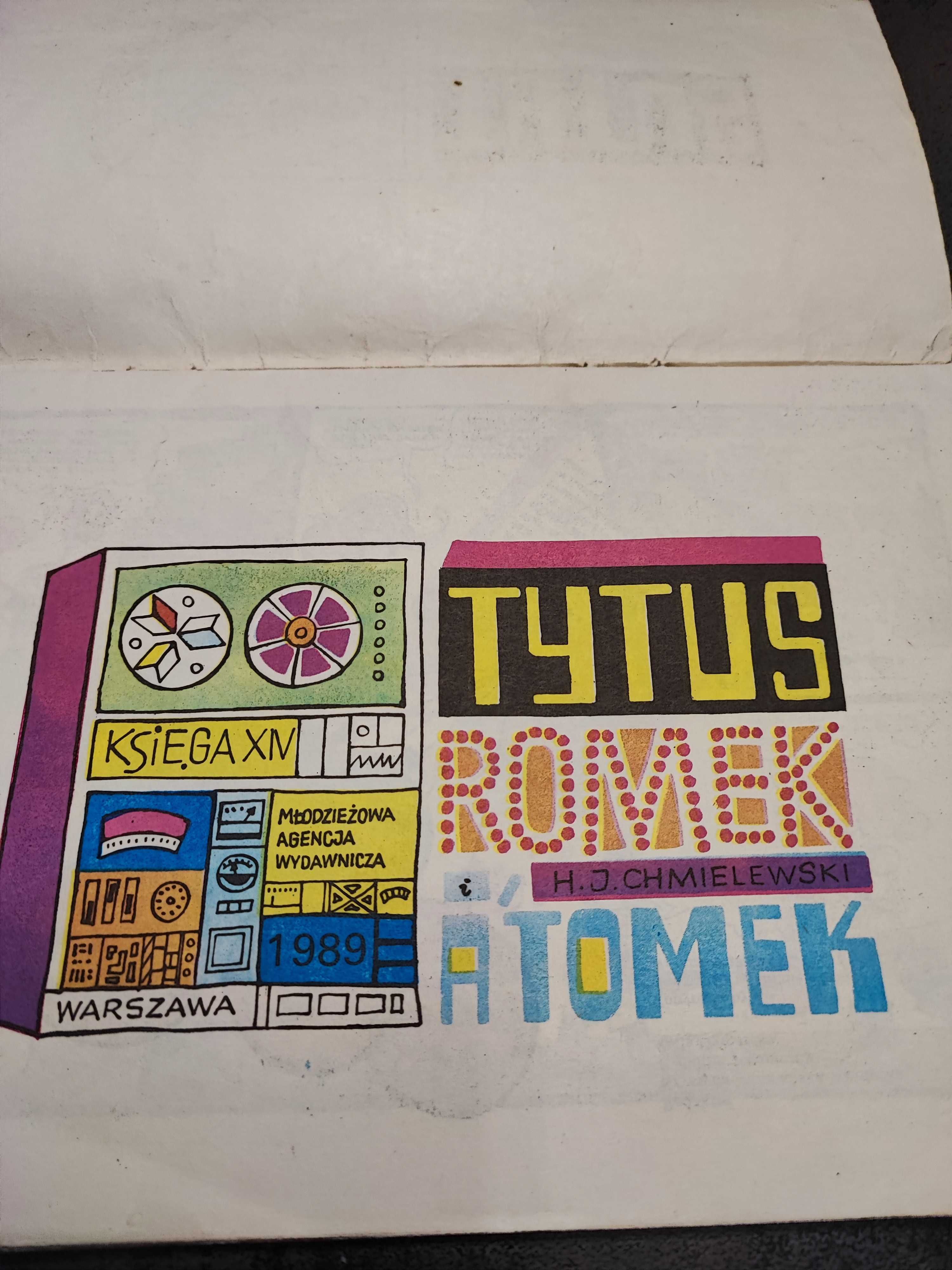 Komiks Tytus Romek i Atomek księga xiv 1989 rok