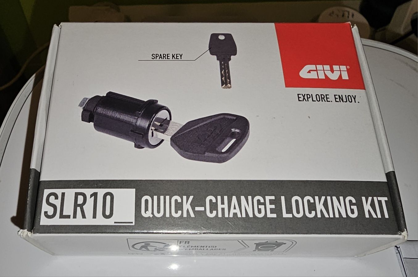 Kit Givi Quick Change Locking kit de 2 Chaves top case  tool case