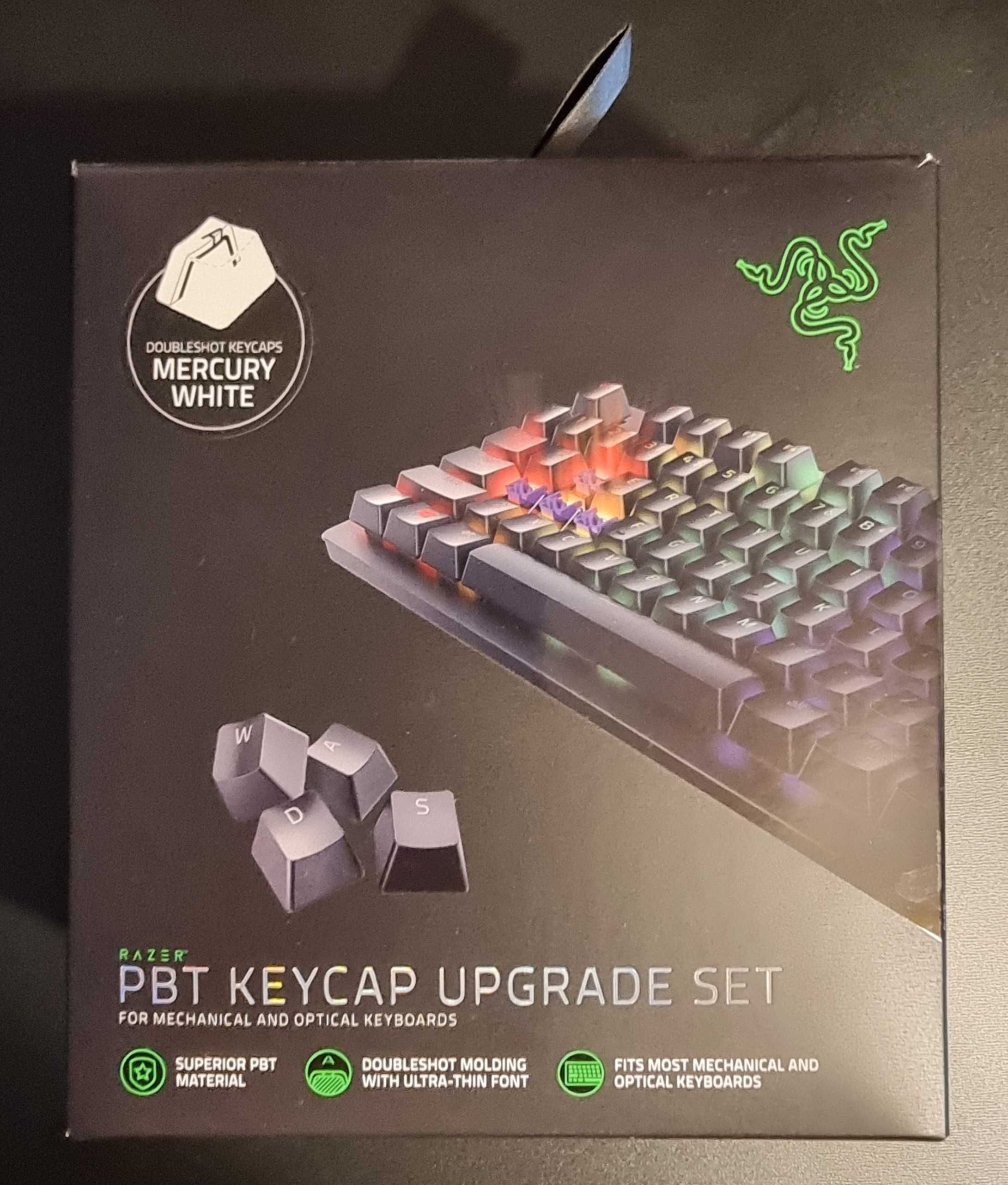 Pack Razer Gaming – Teclado RGB, Rato e Tapete Chroma + Keycaps PBT