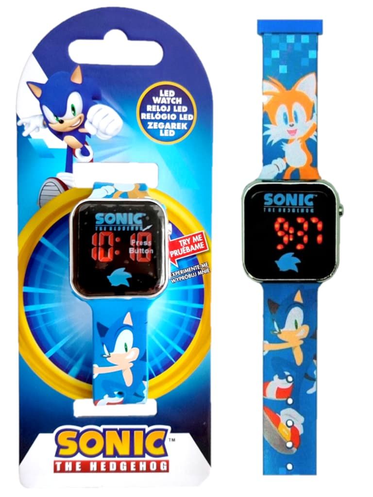Zegarek dziecięcy na rękę cyfrowy Sonic