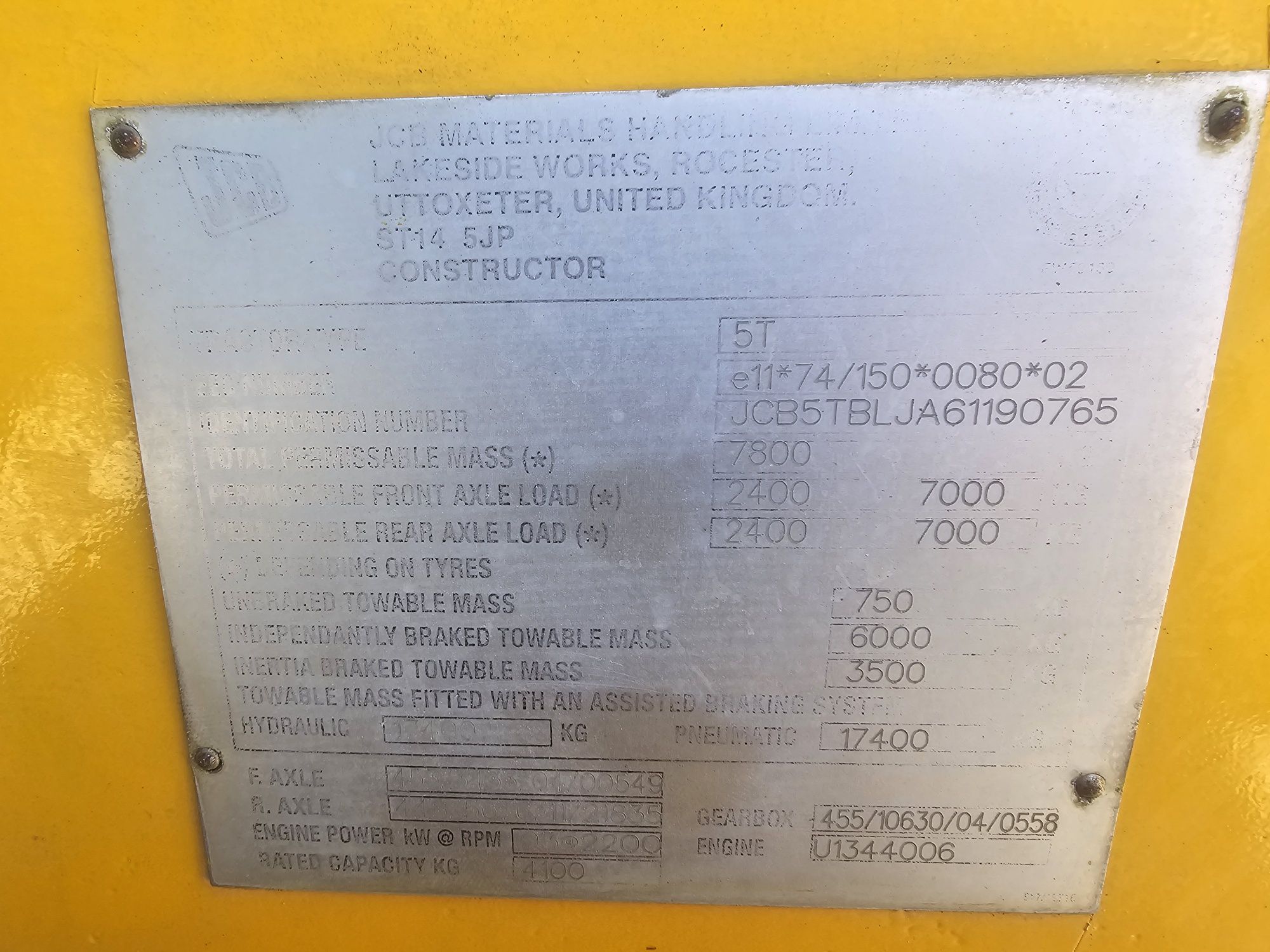 Ładowarka Jcb 541 70