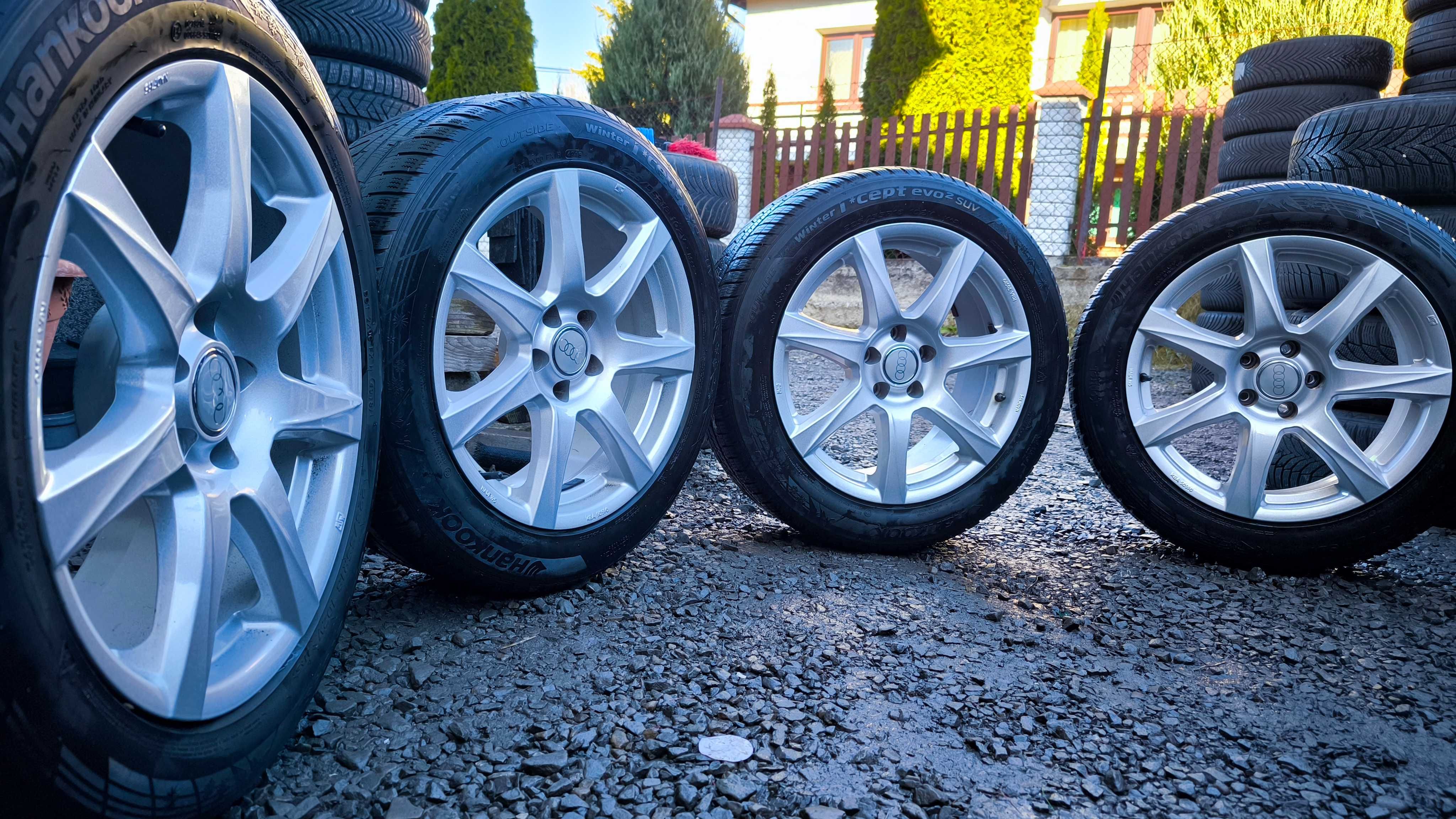 Koła 18 cali 5x112 ET 28 Opony 225/55 Skoda VW Audi Seat Mercedes BMW