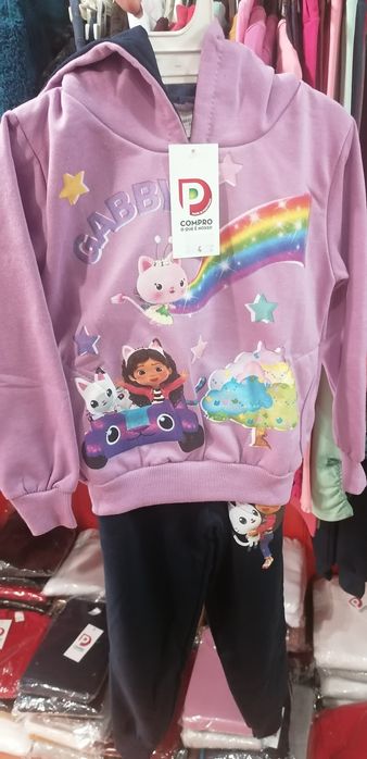 Fatos de treino de criança cardados