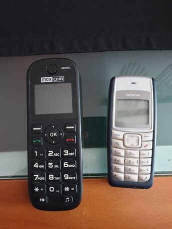 Telemóveis usados vários telefones