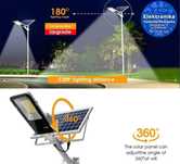 Lampa solarna 800W z Panelem fotowoltaicznym