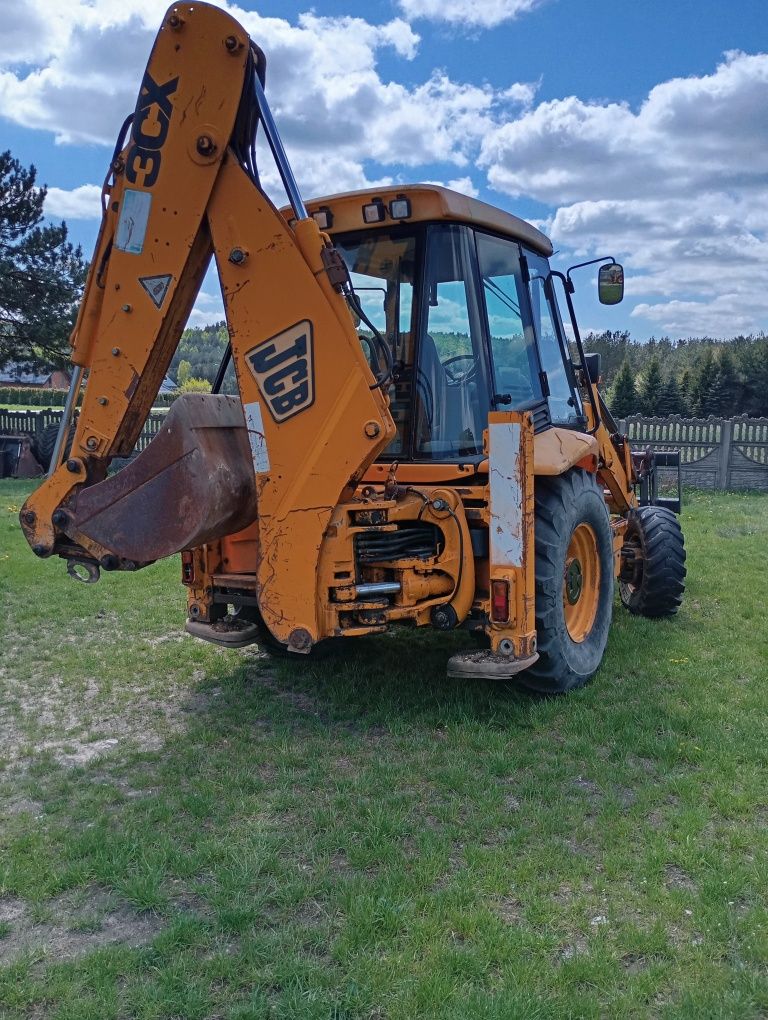 Jcb 3cx cat 428c 2000r umowa koparko ładowarka