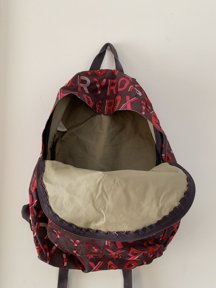 Mochila Roxy vermelha