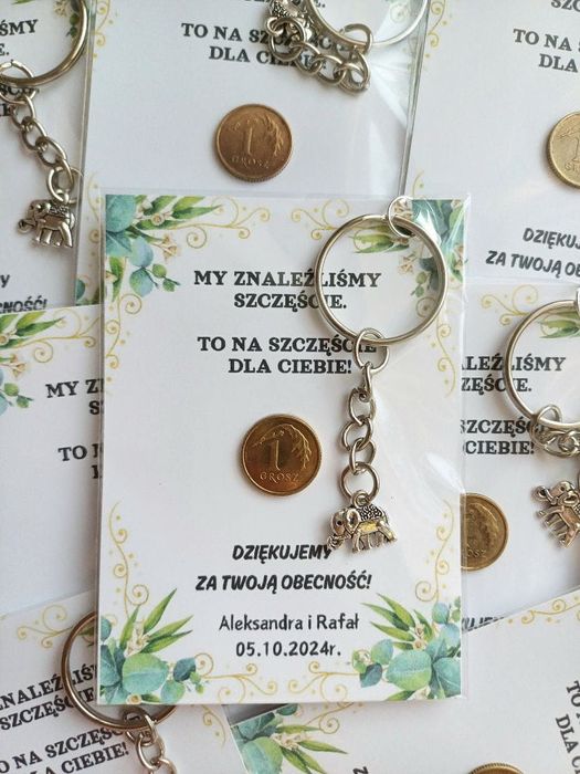 Podziękowanie dla gości Grosik słonik