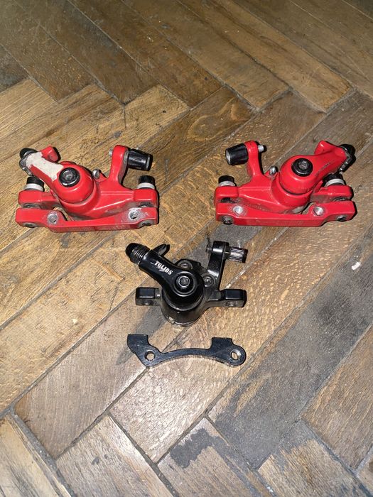 Дискові гальма, каліпери передній та задні для kugoo g1