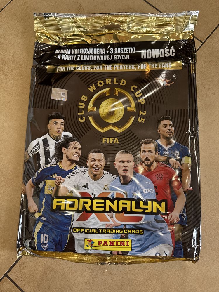 PANINI FIFA CLUB WORLD 2025 megazestaw startowy
