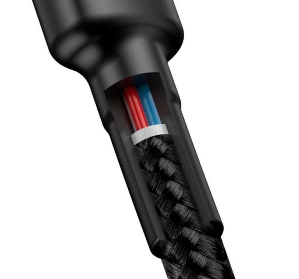 Baseus Кабель Type-C to Type-C 60W / 1 метр Швидка Зарядка USB-C