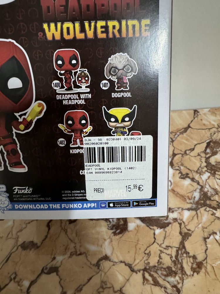 Funko POP! Marvel Deadpool & Wolverine Kidpool #1402