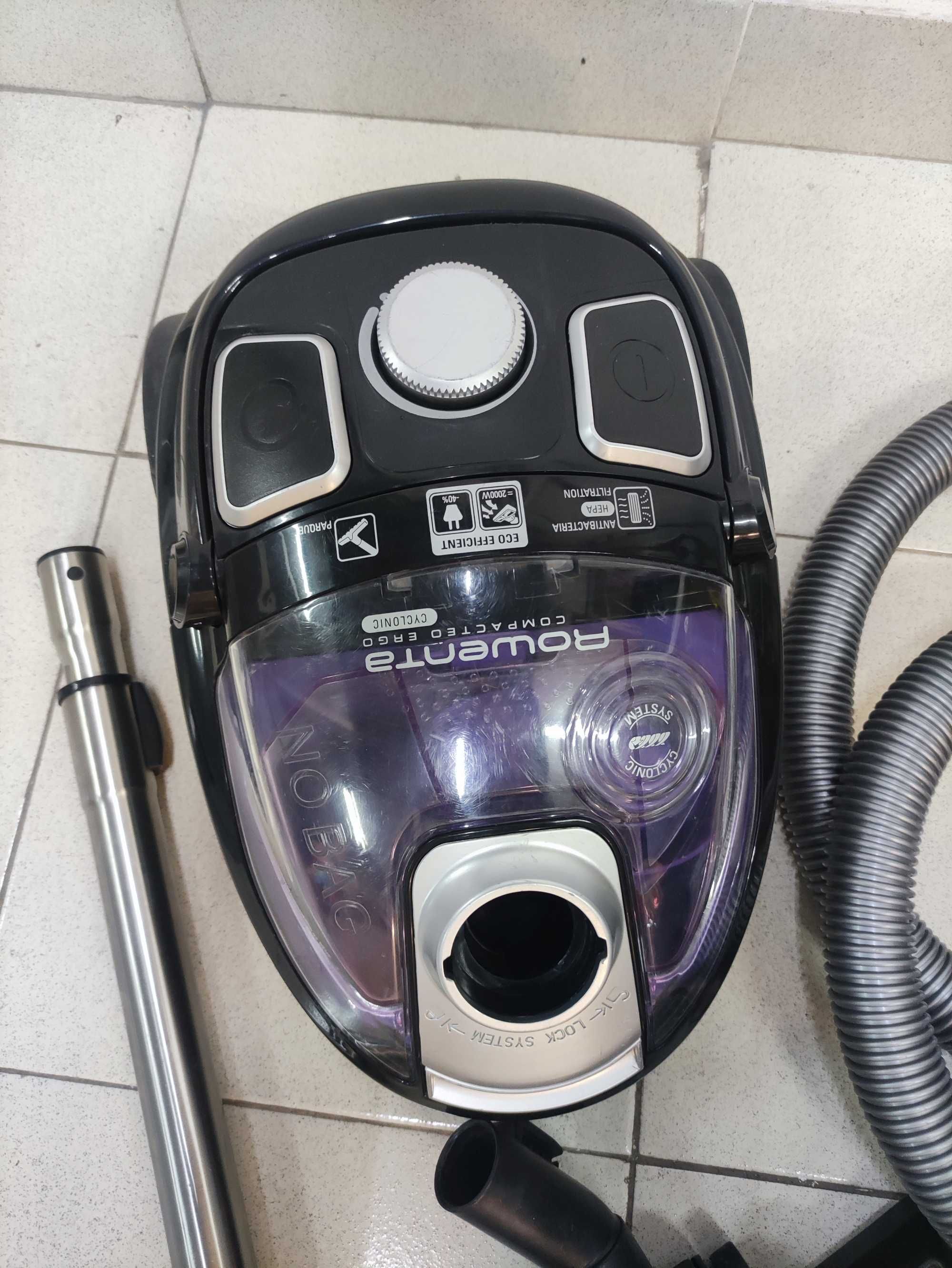 Aspirador sem saco Rowenta Compact Ergo - X2