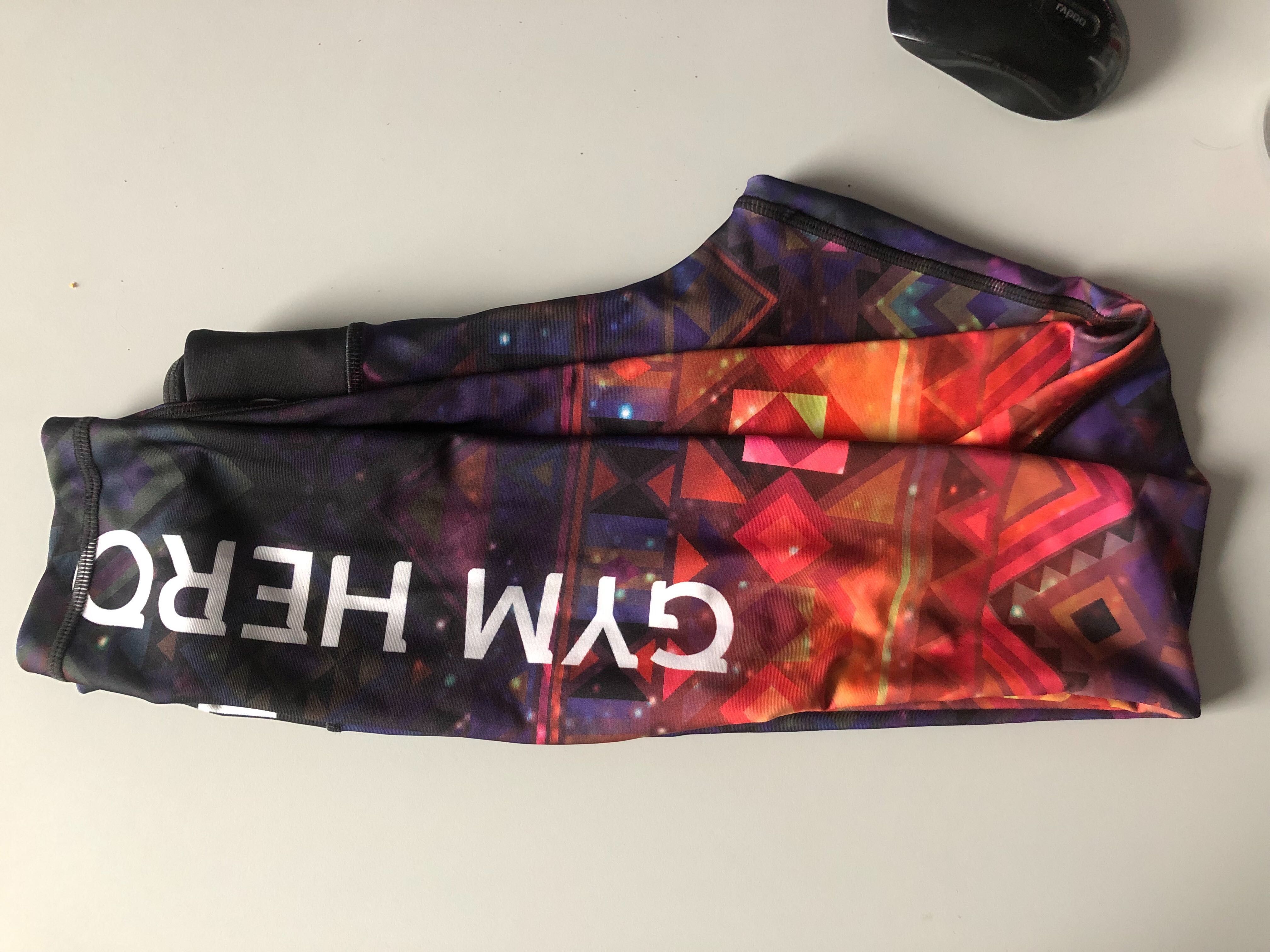 Legginsy sportowe GYM HERO Galaxy XS