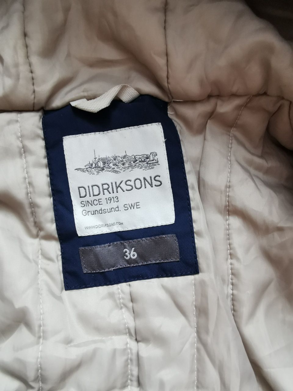 Didriksons 1913 Tilde Storm System parka zimowa S