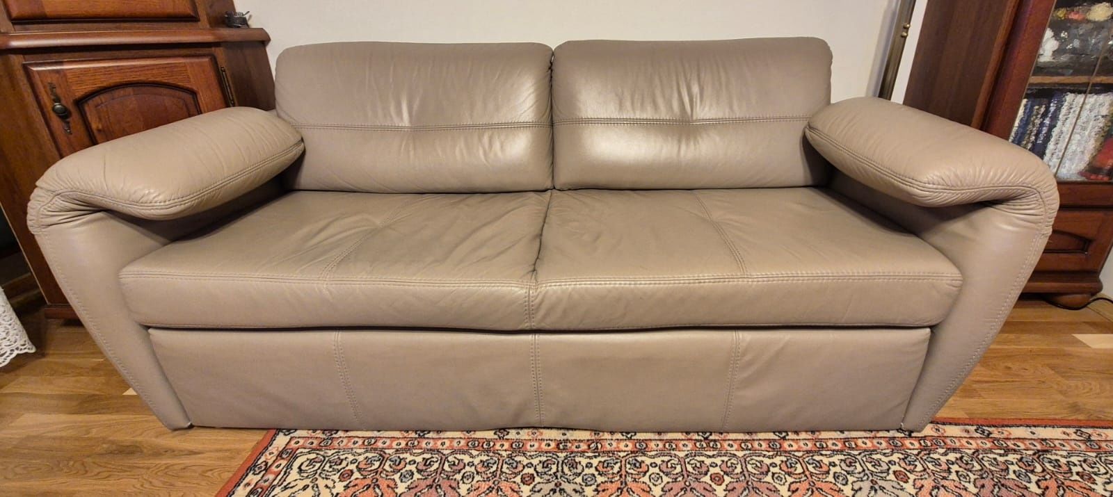 Zestaw mebli Sofa i fotel Etap Sofa Frizzante Skóra naturalna