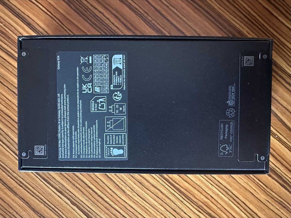 Samsung S24, selado e com fatura
