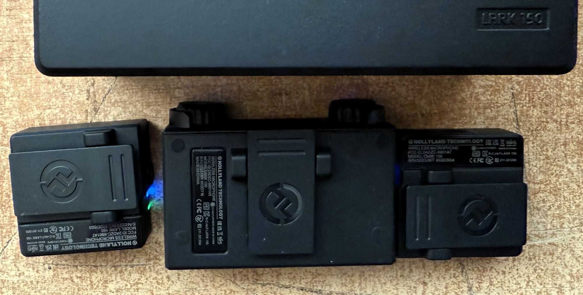 Hollyland Lark 150 DUO 2.4 GHz bezprzewodowy system audio