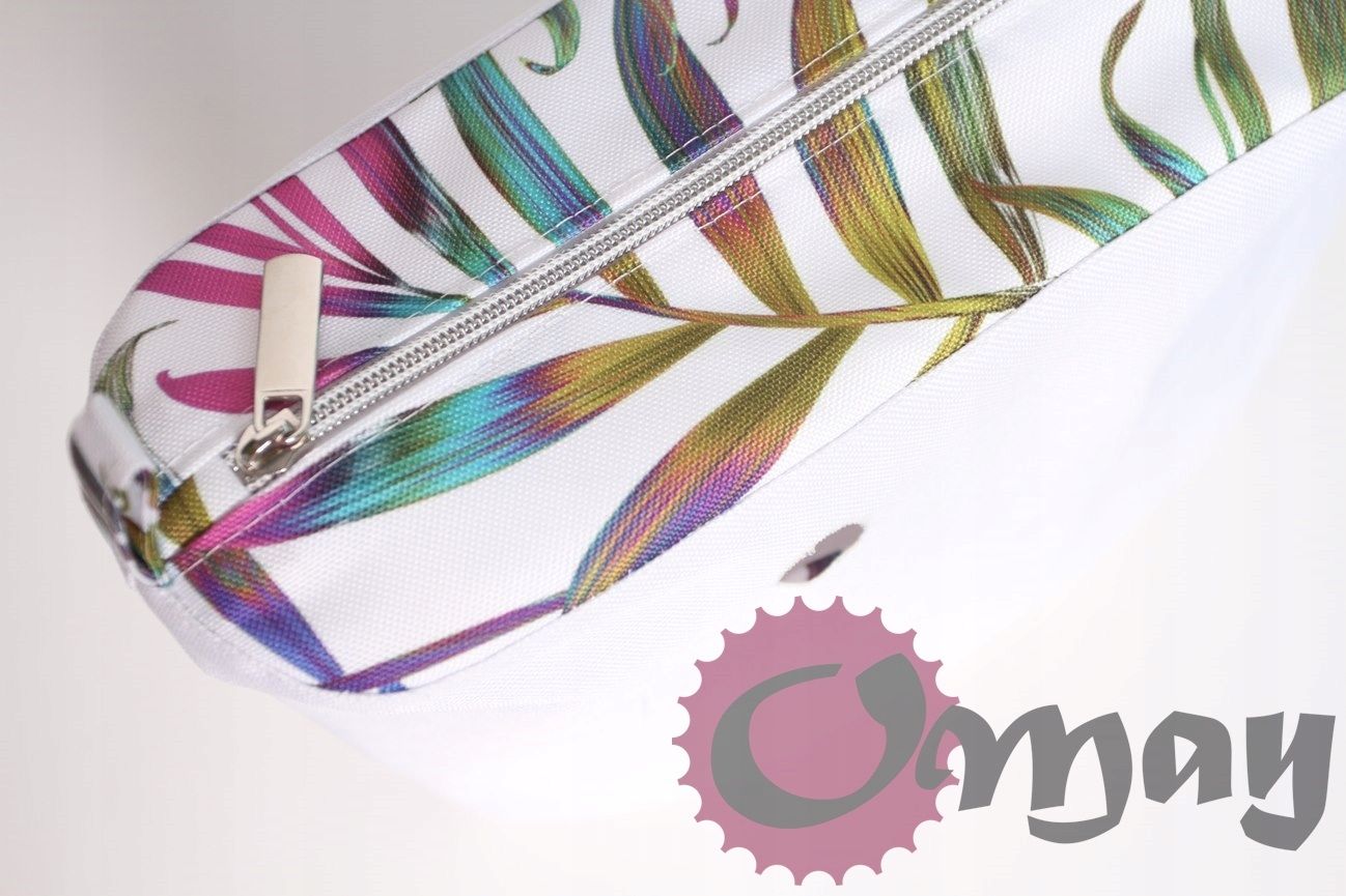 Tęczowe Liście organizer OBAG MINI +OPASKA 2 kieszenie wkład OMAY