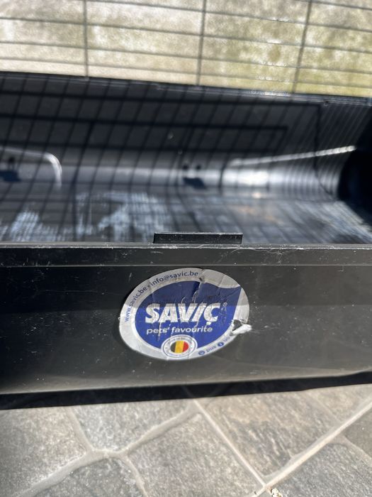 casota de coelho usada