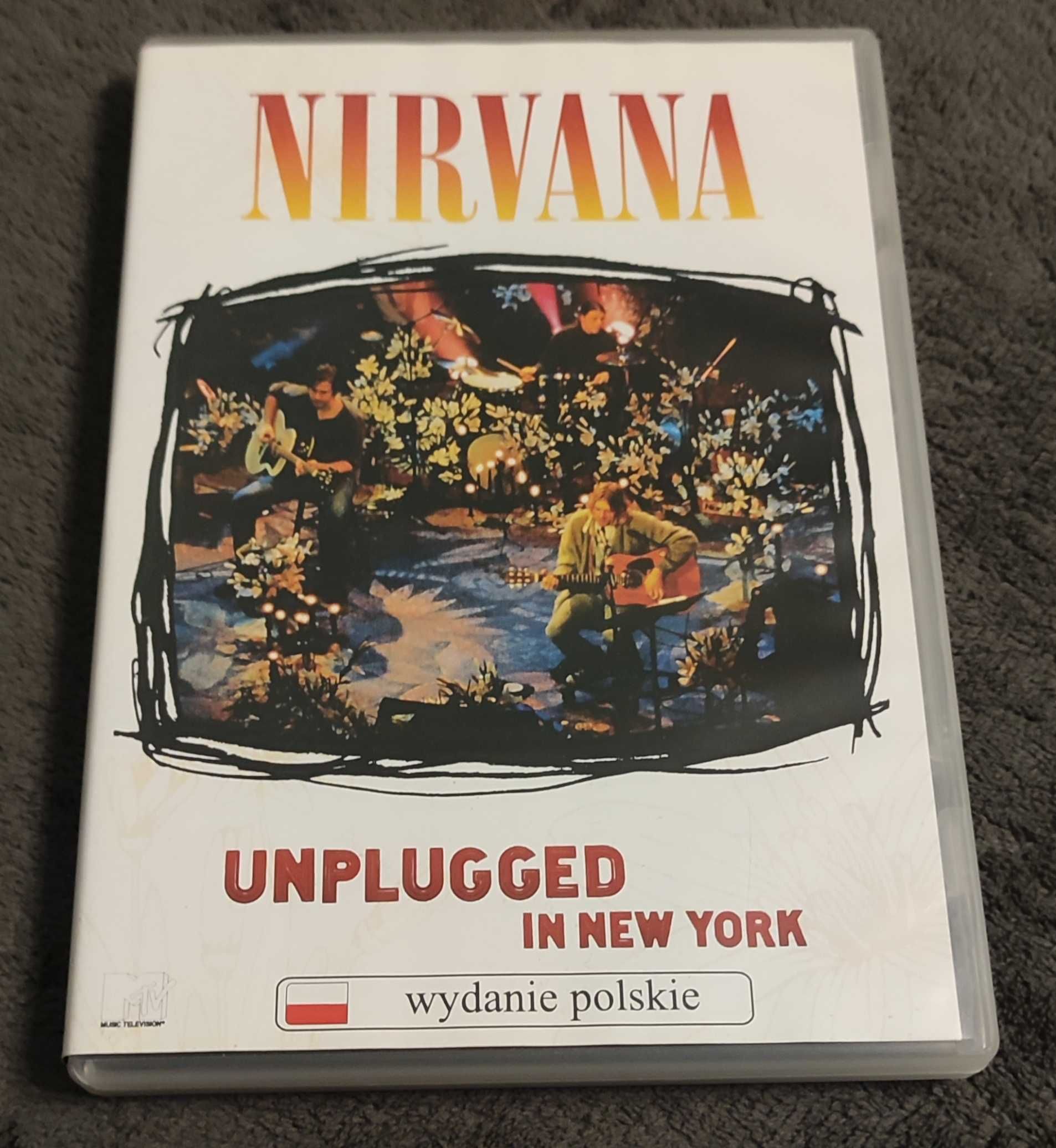 Płyta dvd Nirvana Unplugged in New York wydanie polskie