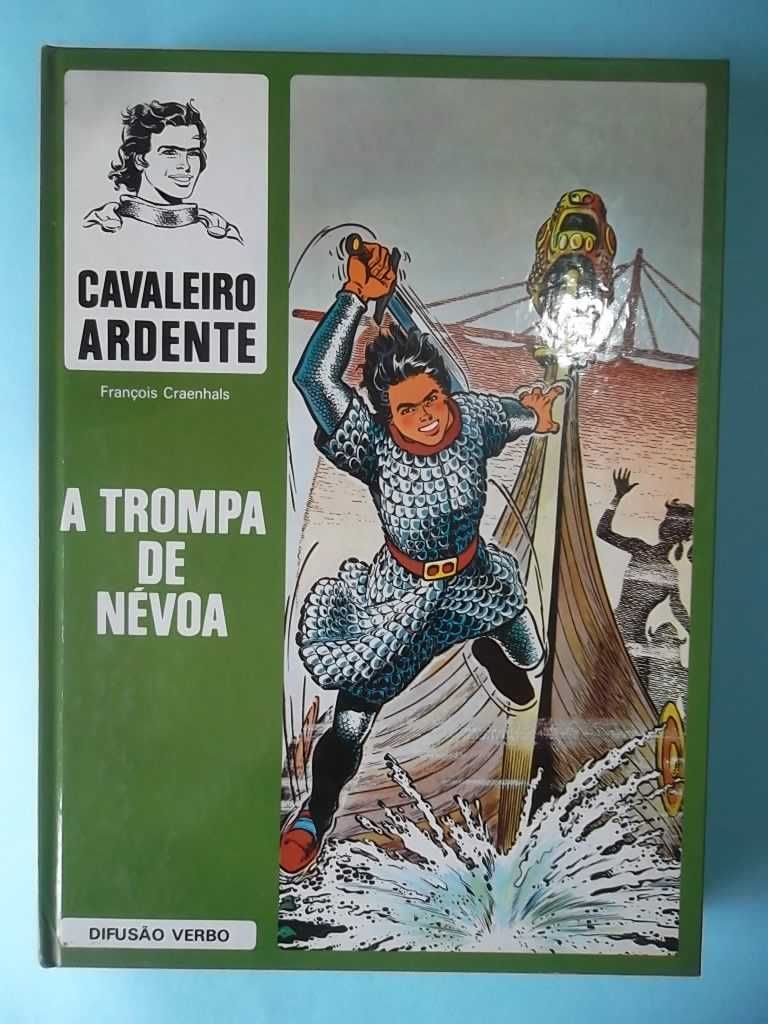 Cavaleiro Ardente - 4 volumes Difusão Verbo / Bertrand capa dura