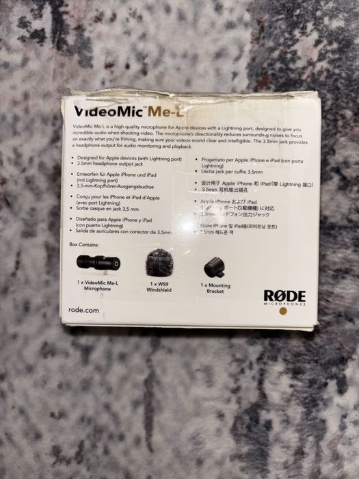 Rode VideoMic Me-L mikrofon