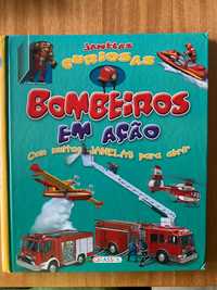 Livro "Bombeiros em acção"