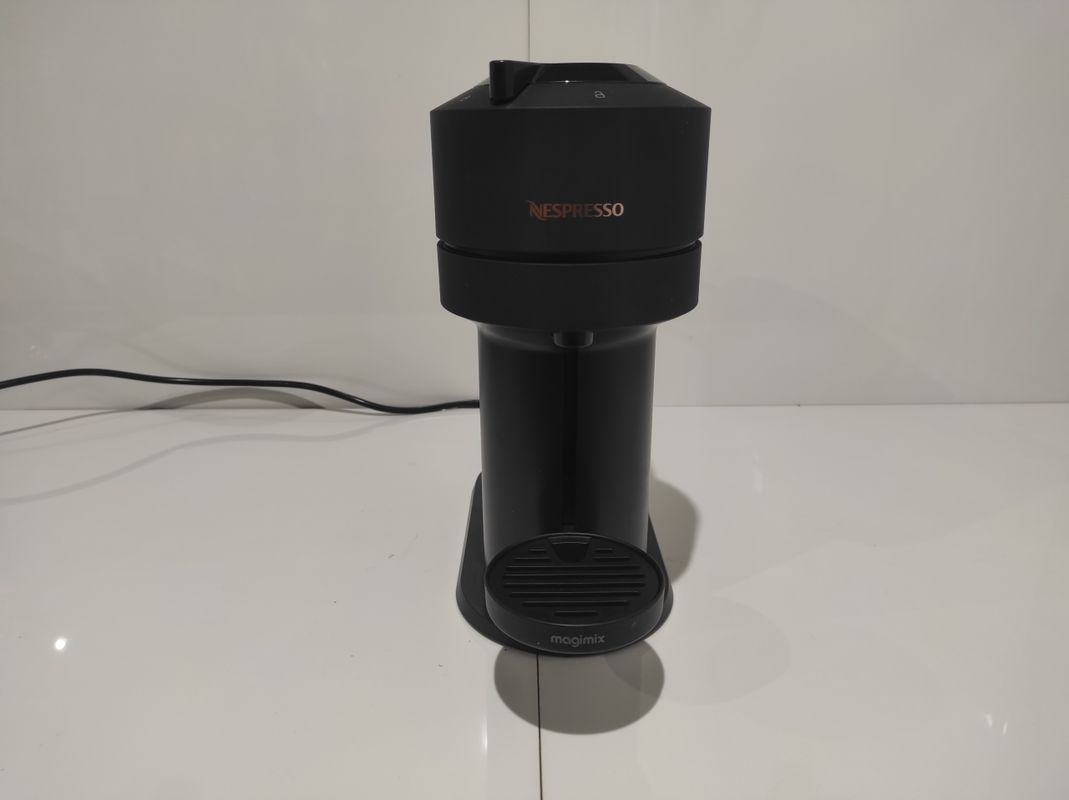 Ekspres kapsułkowy Magimix Nespresso Vertuo Next 15 bar srebrny/szary
