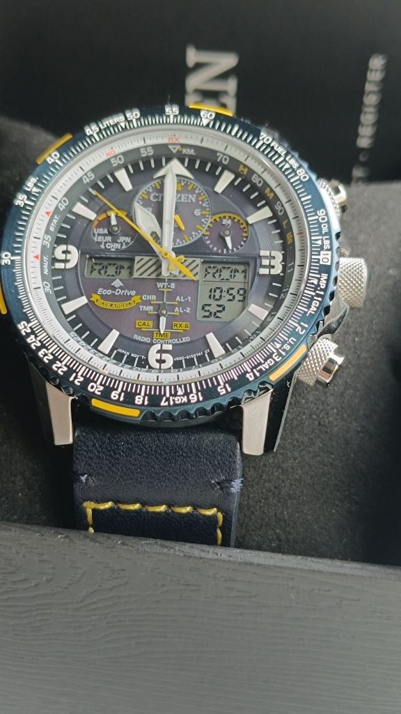 NOWY Męski Zegarek Citizen JY8078-01L Eco-Drive Blue Angel PROMASTER
