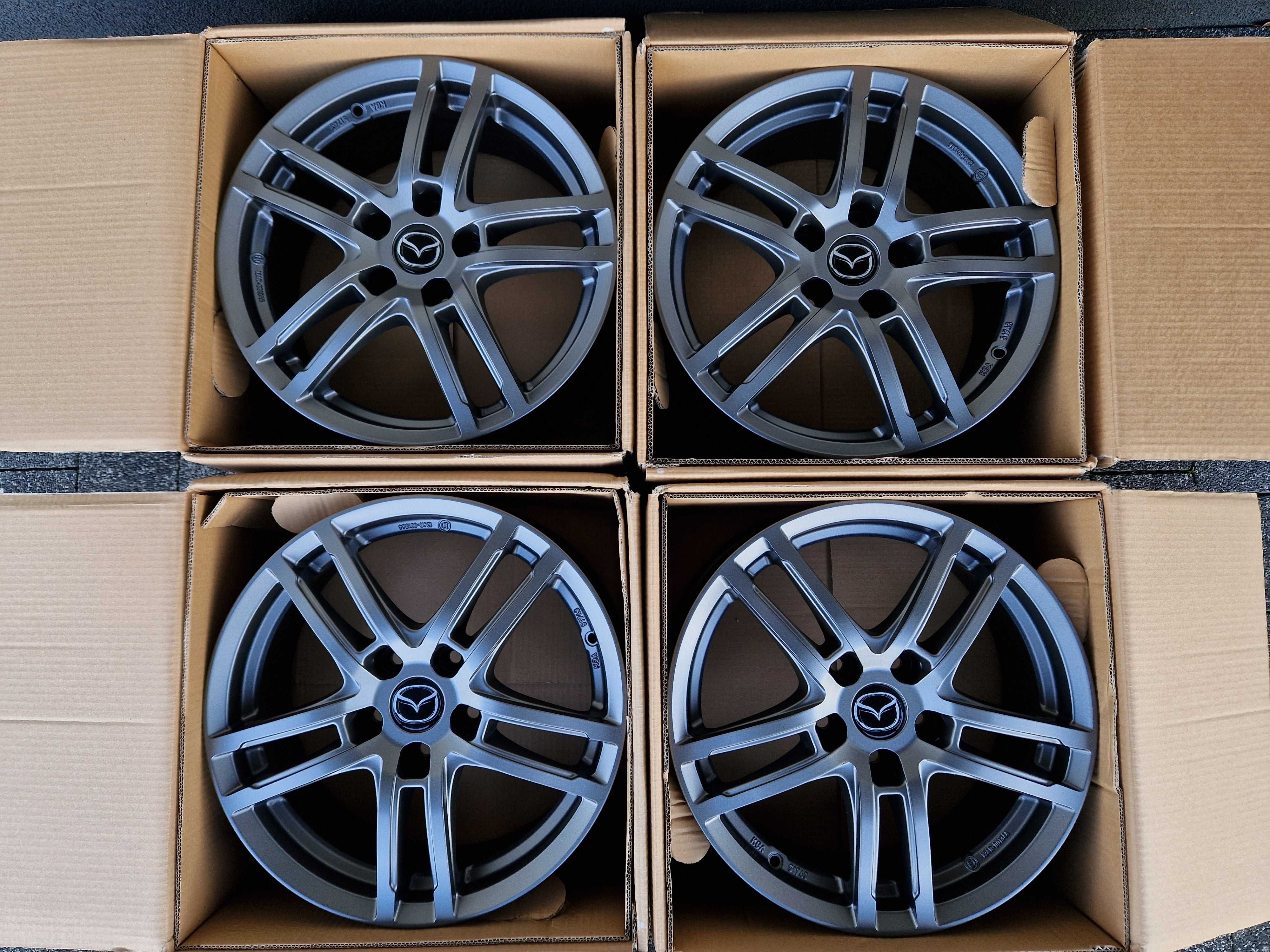 Felgi 17" MAZDA 3, 5, 6, CX-3, CX-30, CX-5 CX-7 MX-5 Premacy 5x114,3