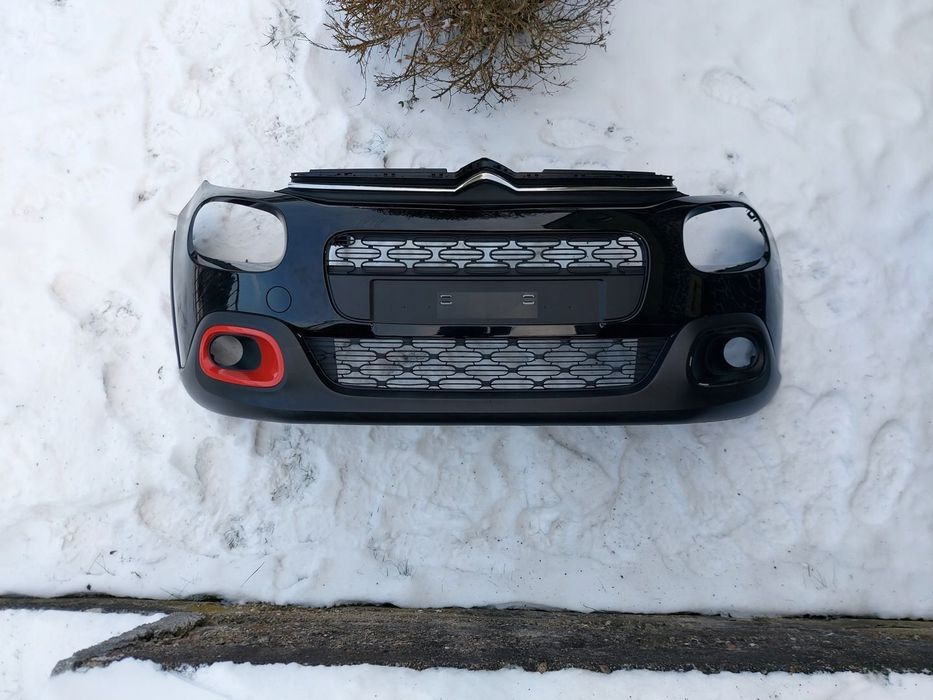 Citroen C3 16-19 Zderzak Przedni Przód Grill