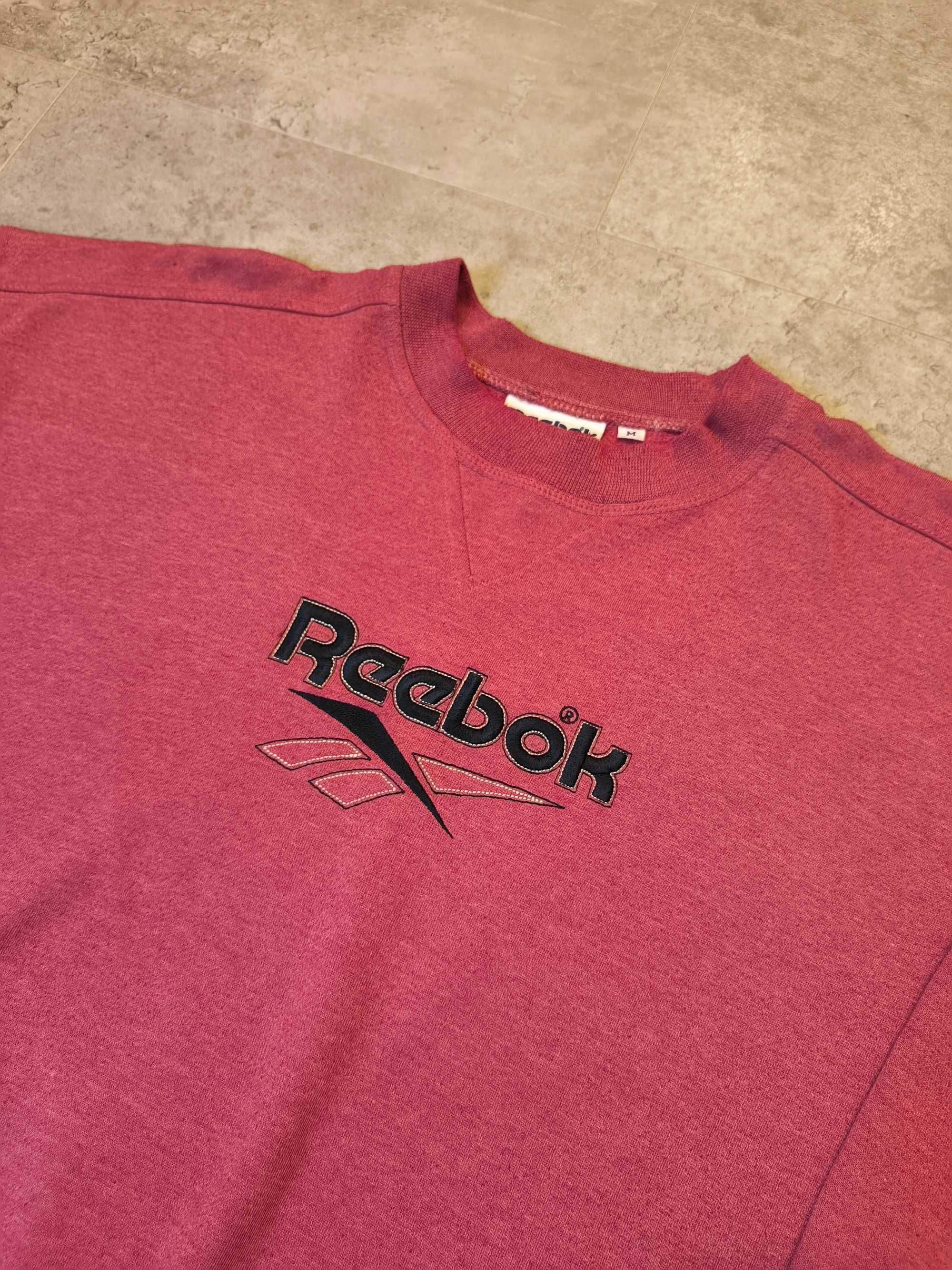 Vintage Bluza Reebok Duże Logo