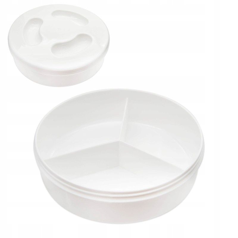 termos obiadowy menażka lunch box +3 pojemniki pasek sztućce jakość pp