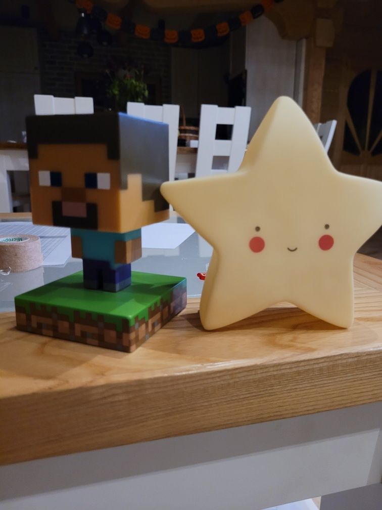 Lampka  nocna dla dziecka  Minecraft