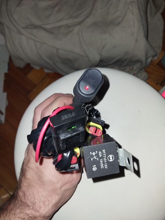 Instalação faróis nevoeiro puig