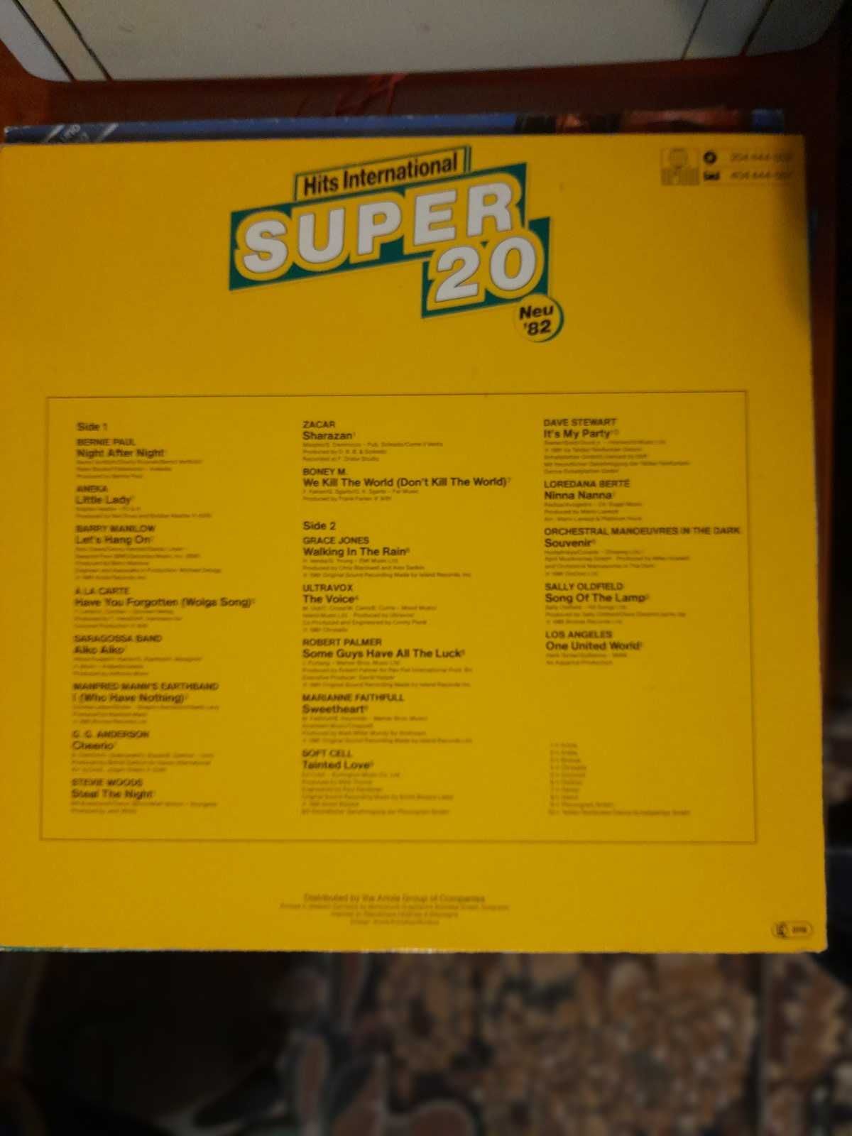 Hits International Super 20 Neu '82