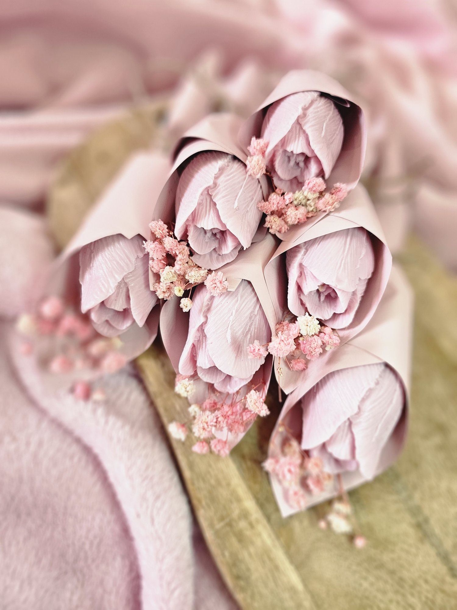 Tulipany z mydla handmade
