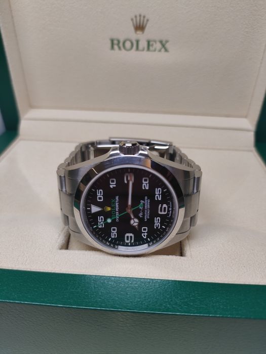 Rolex Air King 40 mm  Black Dial Steel New!!!