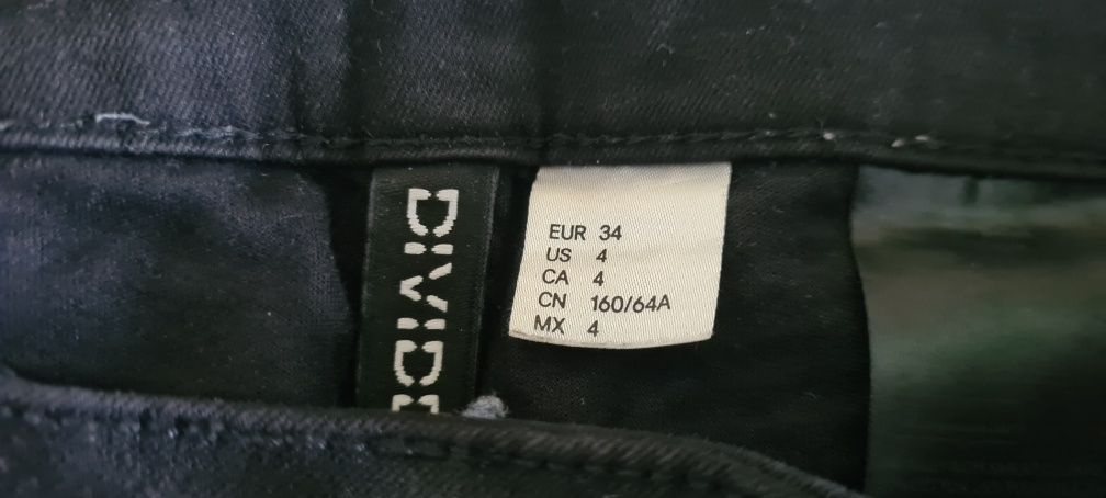 Spodnie Divided H&M 34