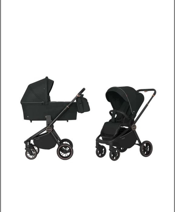 Коляска універсальна 2в1 Carrello Epica в чёрном цвете