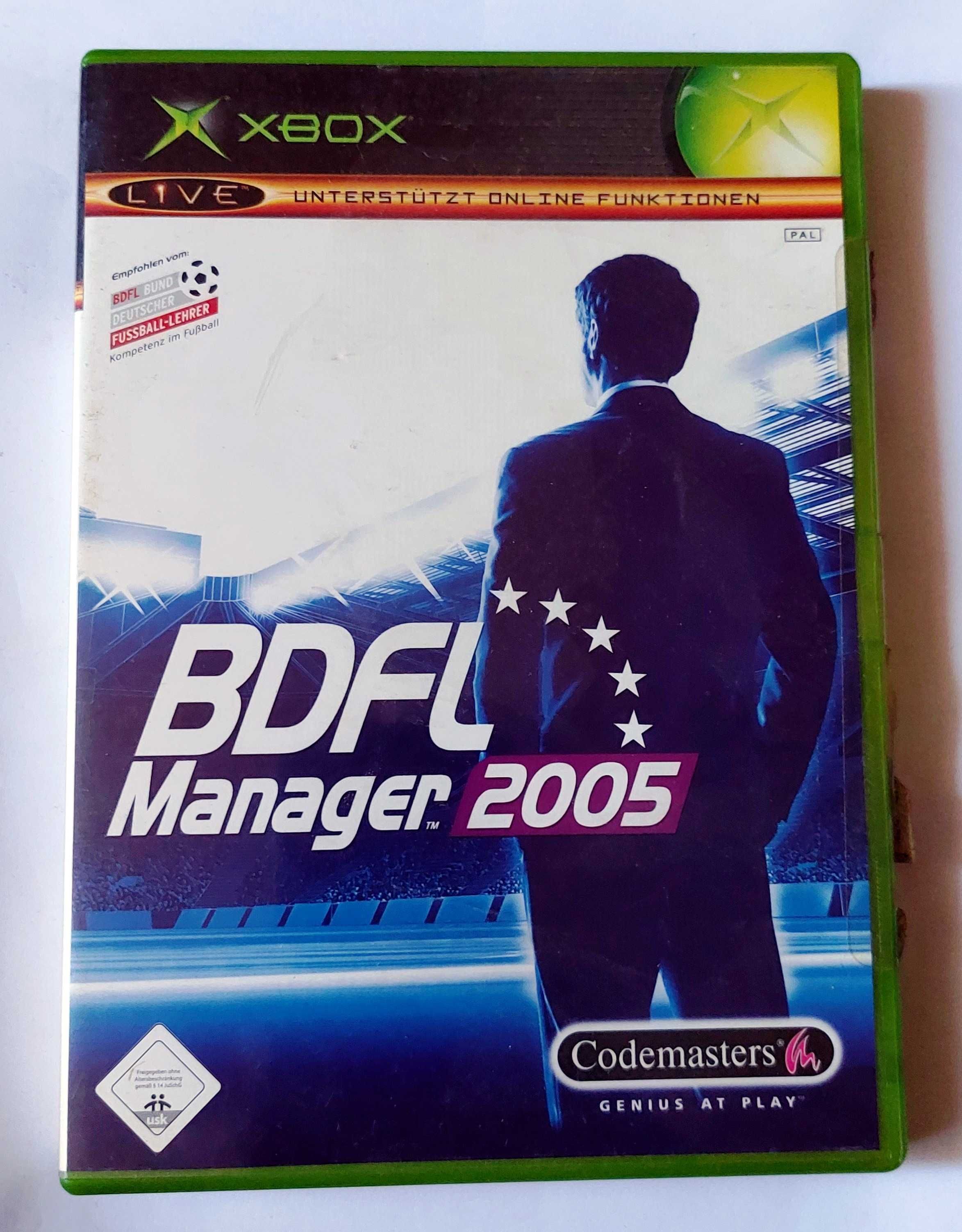BDFL MANAGER 2005 | gra na konsolę Microsoft Xbox Classics
